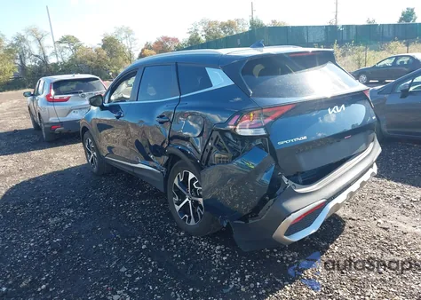 2023 Kia Sportage Hybrid Ex from USA, damaged, VIN KNDPVCAG0P7106866